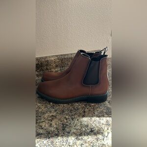 Unisex Calvin Klein Chelsea Leather boot EU40 men’s 7.5, women’s 9